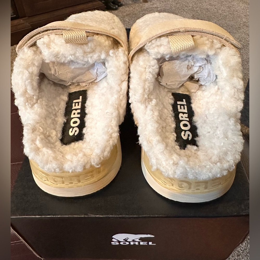 Sorel Viibe Clog Cozy - Women’s - Color Natural - New With Tags - Picture 4 of 5